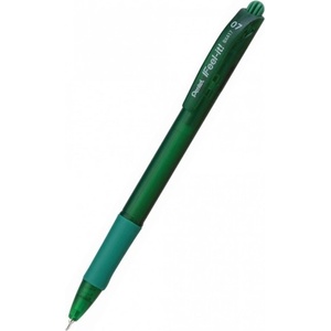 Pentel Автоматична химикалка Pentel BX417 Feel-it зелена, зелено мастило, 0.7 mm, цената е за 1бр. (продава се в опаковка от 12бр. )