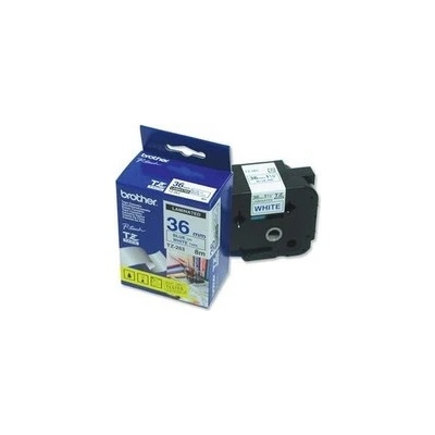 páska BROTHER TZ263 modré písmo, biela páska Tape (36mm) (TZE263)