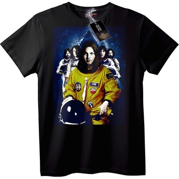 NOONEBRAND Тениска Space Band - 2XL, Black