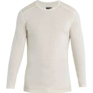 Icebreaker Мъжко мериносово термобельо Icebreaker 200 Oasis L/S Crewe Merino base layer - Undyed - размер XXL (015-0858-3315)
