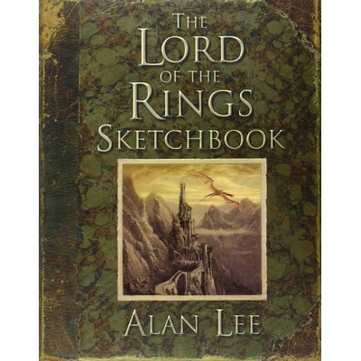 The Lord of the Rings Sketchbook Lee AlanPevná vazba