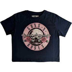 Guns N' Roses Classic Logo Navy Blue XL Дамски Риза (GNRCT04LN04)