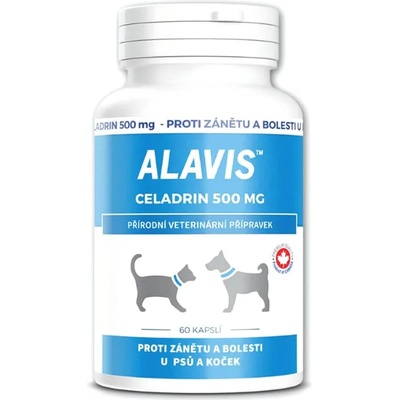 ALAVIS Celadrin - против възпаление и болка за кучета и котки, 60 табл
