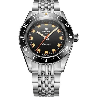 Nivada Grenchen Aquamar Black - Beads of Rice