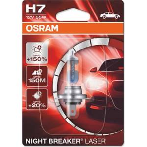 OSRAM Крушка OSRAM H7, 12V, 55W, 1550lm, 1 брой