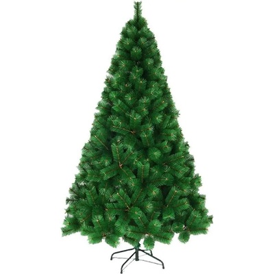 Коледна елха 150 см. зелена, метална стойка Лукс