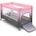 Lionelo Бебешка кошара Lionelo Stefi PINK OMBRE (5903771702911)