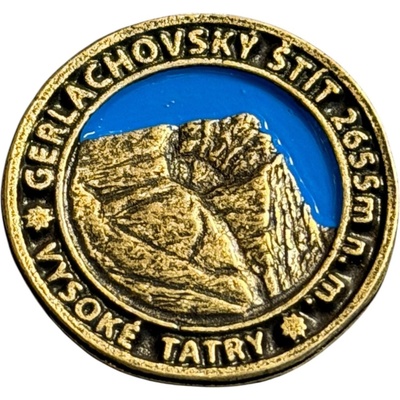 Vysoké Tatry Odznak Gerlachovský štít - Handmade