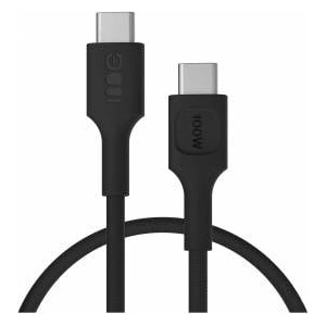 GREENCELL USB-C Cable 0.3m 100W Greencell PowerStream Fast Charging PD Panther Black
