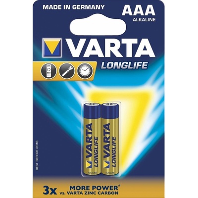 Varta Longlife AAA 2ks 4103101412