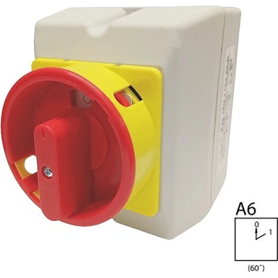 SEZ Krompachy S16 JPU 1103 A6/R krabica uzamyk.