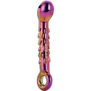 DreamToys Релефно G-спот стъклено дилдо Glamour Glass