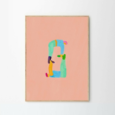 Moikka Plagát Position 0 by Lise Uhrskov 50x70 cm