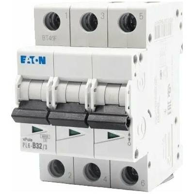 Eaton J 3P B 32A 6kA AC PL6-B32/3 286592