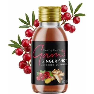 Gam's Zázvor Shot Brusnica 60 ml