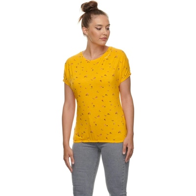 RAGWEAR tričko Pecori Print Yellow