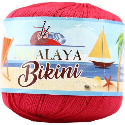 Himalaya příze Bikiny 80607 malinově červená