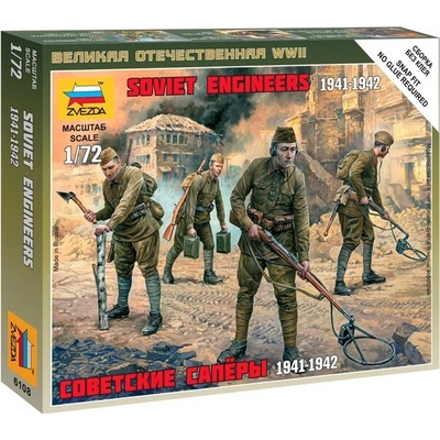 Zvezda Sovietski ženisti 1941-1942 1:72