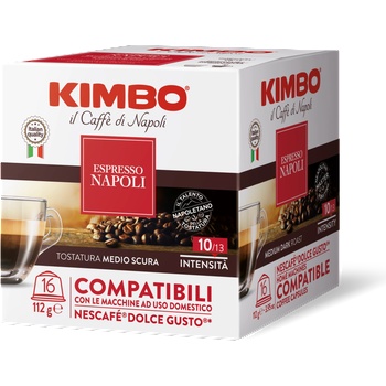 Image 1 of KIMBO Кафе капсули Dolce Gusto - Kimbo Napoli, 16 бр (1014547)