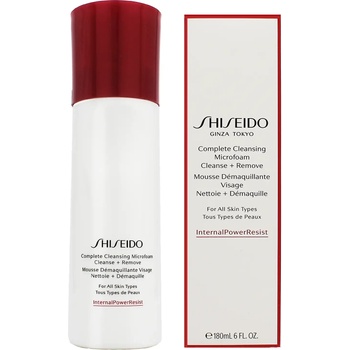 Shiseido Complete Cleansing Micro Foam почистваща и демакиажна пяна с хидратиращ ефект 180 мл