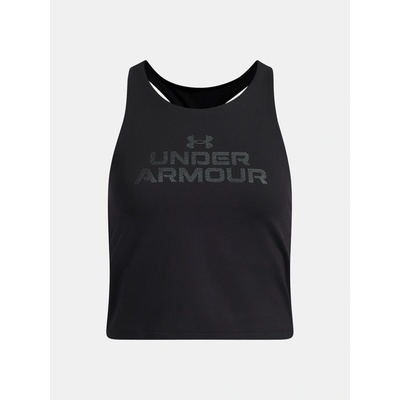 Under Armour G Motion Branded Crop Tank Černá