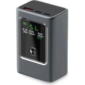 SBS Преносима батерия Powerbank SBS 10000mAh PD 35W с LCD дисплей - сив (TTBB10000LCDPD35)