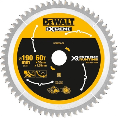 DeWALT DT99564 Pilový kotouč 190x30mm 60z – Zboží Dáma