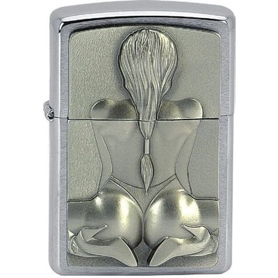 Zippo Kneeling Girl Emblem 21641