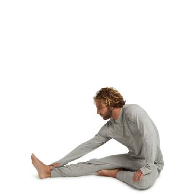 Pánské Termoprádlo Burton Midweight Base Layer Crew Gray Heather Velikost: XS