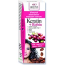 BC Bione Cosmetics Keratin Kofein vlasové sérum pro růst vlasů a posílení od kořínků (Macadamia Oil) 215 ml