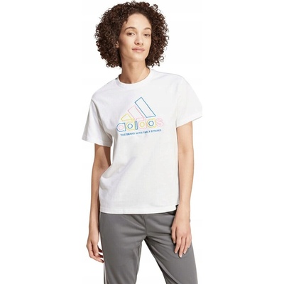 adidas Dámske tričko Xpress Logo biele IW5160