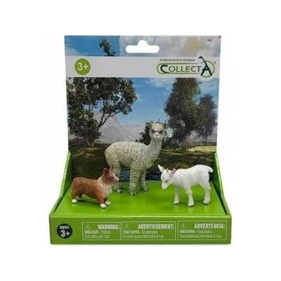 CollectA COLLECTA Figure SET OF 3 FARM ANIMALS IN PACKAGE (88082, 88787, 88960)