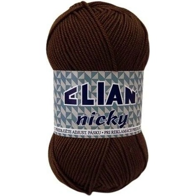 VSV Pletací příze Elian Nicky 1182 - hnědá