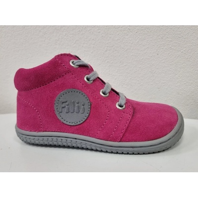 Filii barefoot Gecko velours pink laces