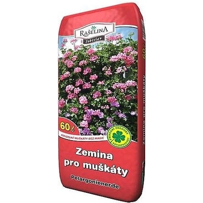 Rašelina Soběslav Zemina pro muškáty 60 l