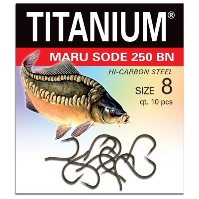 Robinson Titanium Maru Sode veľ.8 10 ks