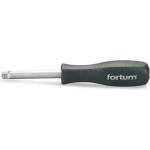 Fortum дръжка за отвертка с глави за контакти, 1/4", 150 mm; лост за тресчотка FORTUM