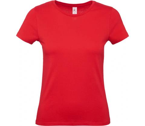 B&C Dámske tričko Basic červená BB54E0513
