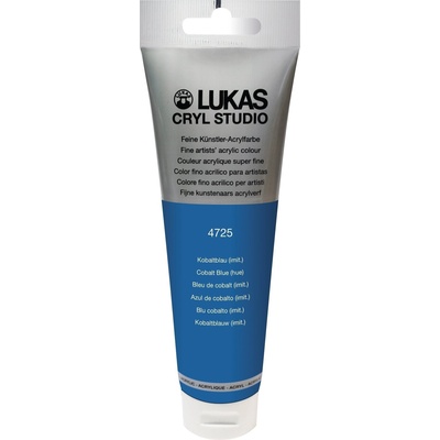LUKAS Cryl Studio Plastic Tube АКРИЛНА боя Cobalt Blue Hue 125 ml 1 бр (747250012)