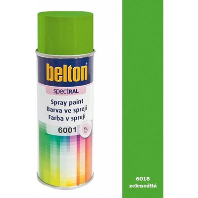 KWASNY BELTON Spectral RAL 6018 - zelenožltá 400ml, Belton Spectral