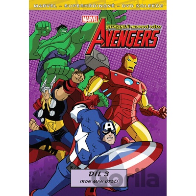 Avengers: Nejmocnější hrdinové světa 3 DVD