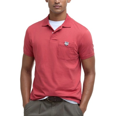 Barbour Tothill Tailored Fit Polo Shirt Red Spice