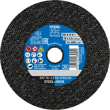 Pferd Řezný kotouč 76 x 2,0 x 10,0 mm 65508021