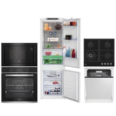 Set Beko BBIS13300XPE + BMGB25333BG + HILW 64225S + BDIN38524Q + BCNA275E4SN