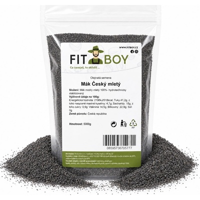 FITBOY Mak Český mletý 5000 g