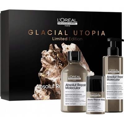 L’Oréal Professionnel Serie Expert L’Oréal Professionnel Serie Expert Absolut Repair Molecular obnovující maska pro poškozené vlasy 50 ml + L’Oréal Professionnel Serie Expert Absolut Repair Molecular – Zboží Mobilmania