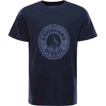 ALPINE PRO Мъжка памучна тениска ALPINE PRO DOMEN лунно океанско синьо варианта pa ALPINE PRO | Sin | МЪЖЕ | XS