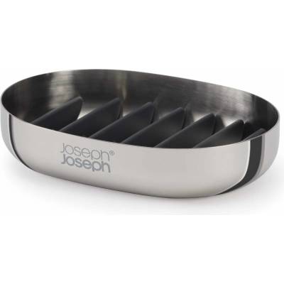 Сапунерка EASYSTORE LUXE 70579 12 cm, сребърен, неръждаема стомана, Joseph Joseph (JS70579)