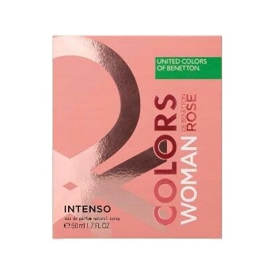 Benetton Colors Rose Intenso parfémovaná voda dámská 50 ml