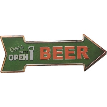 Ceduľa Open Beer